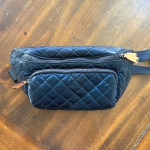 MZ Wallace Midnight Liquid Metro Sling